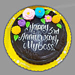 3rd Anniversary Chocolate Cake