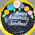 Delectable Anniversary Chocolate Cake