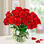 15 Red Roses Arrangement