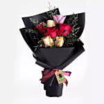 Delightful 10 Roses Bunch