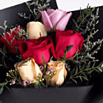 Delightful 10 Roses Bunch