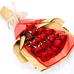 20 Passionate Red Roses Bunch