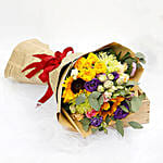 Colourful Mixed Flower Bouquet