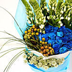 20 Splendid Blue Roses Bouquet