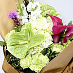 Beautiful Calla Lilies and Carnations Bouquet