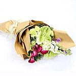 Beautiful Calla Lilies and Carnations Bouquet