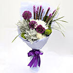 Enchanting Delistar and Liatris Mixed Bouquet