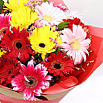 Joyful Mixed Gerbera Bouquet