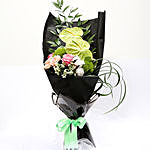 Mix Floral Bouquet With Roses and Carnations