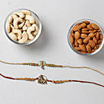 Crunchy Dry Fruits And Rakhi Combo