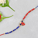 Red And Blue Ganesha Rakhi