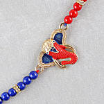 Red And Blue Ganesha Rakhi