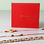 Set of 3 Bright And Colorful Rakhis