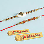 Toblerone And Designer Rakhi Special Combo