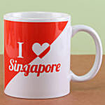 I Heart Singapore Ceramic Mug