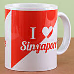 I Heart Singapore Ceramic Mug