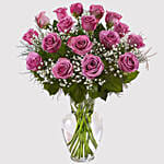 Purple Roses and Patchi Chocolate Box