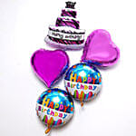 Happy Birthday Balloon Set