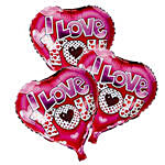 I Love You Foil Balloons