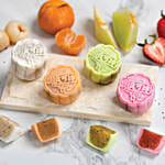 Set Of 8 Pcs Fruity Mooncakes