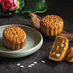 Set Of Egg Yolk Blend and Melon Seed Mooncakes