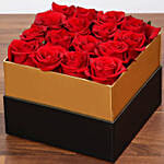 Lovely Red Rose Box