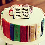 Book Lovers Red Velvet Cake 8 inches