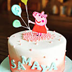 George Peppa Pig Red Velvet Cake 9 inches