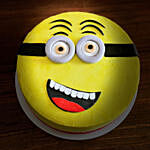Minion Themed Chocolate Cake 6 inches