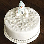 Snowman Lemon Cake 8 inches