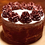 Delicious Swirl Chocolate Cake 8 inches Eggless