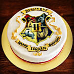 Harry Potter Hogwats Chocolate Cake 8 inches Eggless