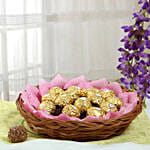 Ferrero Chocolate Basket
