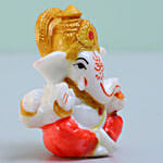 White Lord Ganesha Idol