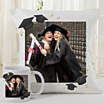 Graduation Special Personalised Cushion & Mug Combo