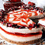 6in Round Strawberry Cheesecake