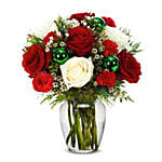 Xmas Roses Vase