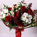 Christmas Themed Flower Bouquet