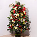 Fresh Flower Christmas Tree