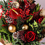 Xmas Theme Flower Bouquet