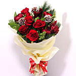 All Red Xmas Bouquet