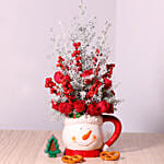 Ceramic Mug Flower Arrangement