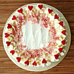 Red Velvet Cream Cheese Frosting Cake- 6 Inches