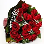 Elegant Bunch Of 20 Roses