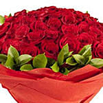 Elegant Bunch Of 50 Roses