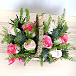 Basket Arrangement Of Roses