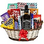 Exotic Snacks & Whiskey Hamper