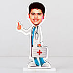 Male Doctor Personalised Caricature