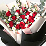 15 Pure Rose Love Bouquet