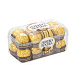 Bunch Of Sunrise Flowers With Ferrero Rocher